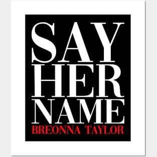 Say Her Name Posters and Art